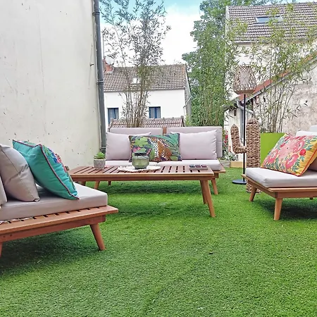 Csm Privées 1 2 Et 1 Avec Terrasse En Cœur De Entre Paris Et Reims 40 Mn Disneyland Paris Séjour chez l'habitant